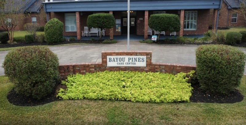 Exterior of Bayou Pines Care Center in La Marque, TX