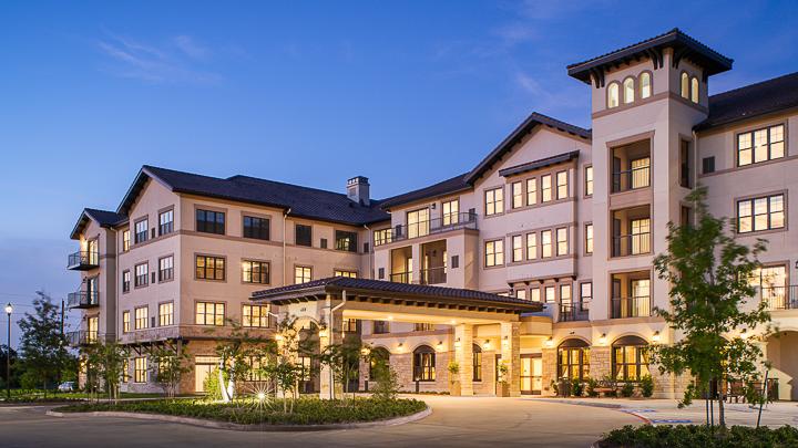 Exterior of Grand Living at Riverstone in Sugar Land, TX