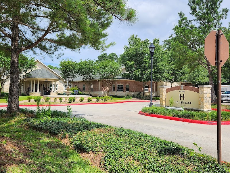 Exterior of The Heritage Memory Care in The Woodlands, TX