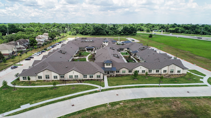 Exterior of The Village at Sugar Land Assisted Living & Memory Care in Sugar Land, TX