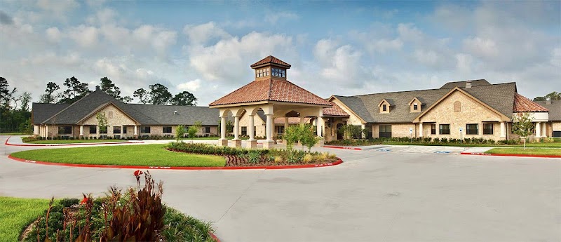 Exterior of Villa Toscana at Cypress Woods in Houston, TX