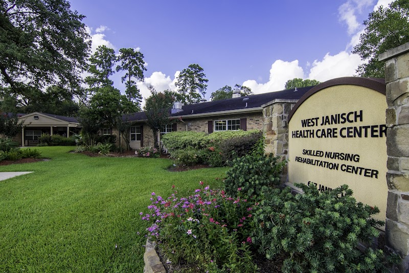Exterior of West Janisch Health Care Center in Houston, TX