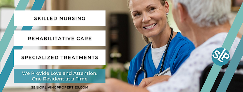 Exterior of Woodland Manor Nursing and Rehabilitation in Conroe, TX